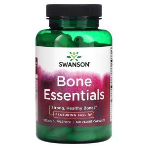 Поддержка здоровья костей, Bone Essentials с SoyLife, Swanson, 120 растительных капсул