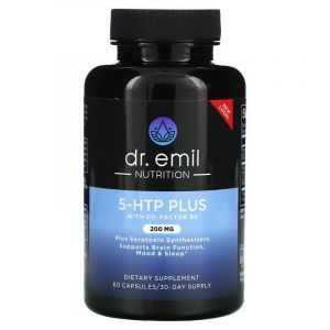 5-HTP плюс, 5-HTP, Dr. Emil Nutrition, 200 мг, 60 капсул
