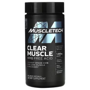 Свободная кислота, Clear Muscle, MuscleTech, 84 гелевых капсул