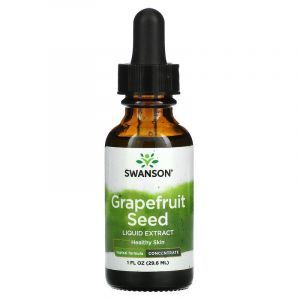 Семена грейпфрута, Grapefruit Seed, Swanson, жидкий экстракт, 29.6 мл
