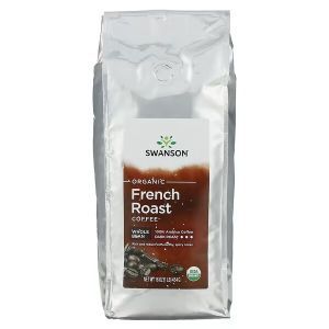 Кофе, Organic French Roast Coffee, Swanson, органический, цельнозерновой, французской обжарки, 454 г 