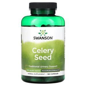 Семена сельдерея, Celery Seed, Swanson, 500 мг, 180 капсул