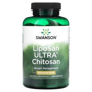 Хитозан, LipoSan, Swanson, 500 мг, 240 капсул