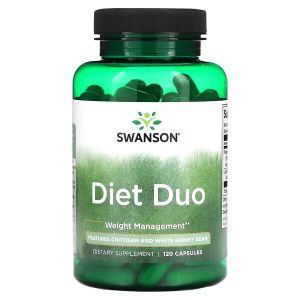 Коррекция веса, Diet Duo, Swanson, 120 капсул