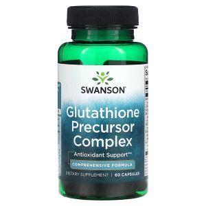 Комплекс для повышения глутатиона, Glutathione Precursor Complex, Swanson, 60 капсул