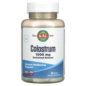 Колострум, Colostrum, KAL, 1000 мг, 60 таблеток