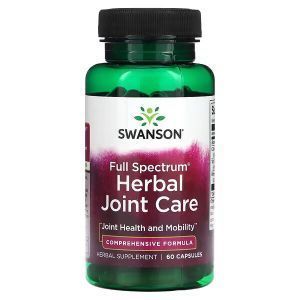 Травяное средство для суставов полного спектра, Herbal Care, Swanson, 60 капсул