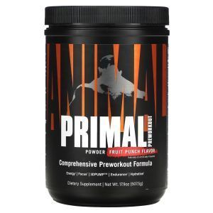 Предтренировочный комплекс, Animal Primal Powder, Preworkout, Universal Nutrition, фруктовый пунш, 507.5 г