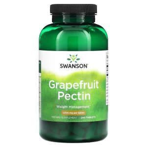Пектин грейпфрутовый, Grapefruit Pectin, Swanson, 1000 мг, 240 таблеток