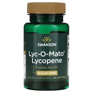 Ликопин, Lyc-O-Mato Lycopene, Swanson, 10 мг, 60 капсул