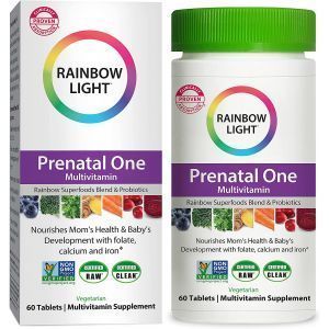 Мультивитамины для беременных, Prenatal One, Rainbow Light, 60 таблеток
