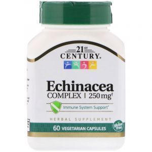 Экстракт эхинацеи, Echinacea, 21st Century, 60 капсул (Default)