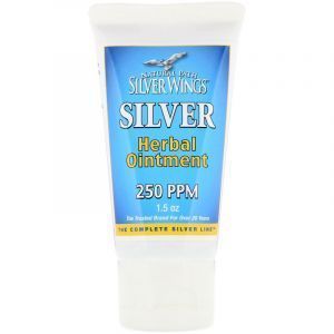 Коллоидное серебро мазь, Silver Herbal Ointment, Natural Path Silver Wings, 250 PPM, 80 мл (Default)