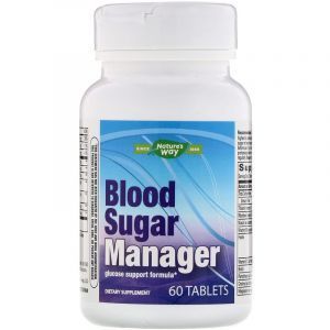 Уровень сахара в крови, Blood Sugar Manager, Enzymatic Therapy, 60 табл. (Default)