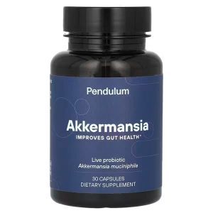 Аккермансия, Akkermansia, Pendulum, пробиотик для здорового кишечника, 30 капсул