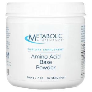 Комплекс аминокислот в порошке, Amino Acid Base Powder, Metabolic Maintenance, 200 г