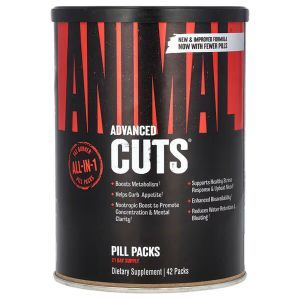 Жиросжигатель для спортсменов, Animal Cuts Ripped & Peeled, Universal Nutrition, 42 пакета