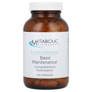 Мультивитамины и мультиминералы, Basic Maintenance, Metabolic Maintenance, 120 капсул