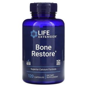 Восстановление костей, Bone Restore, Life Extension, 120 капсул