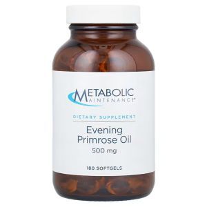 Масло вечерней примулы, Evening Primrose Oil, Metabolic Maintenance, 500 мг, 180 мягких таблеток