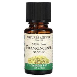 Эфирное масло ладана, Frankincense, Nature's Answer, 100% чистое органическое, 15 мл