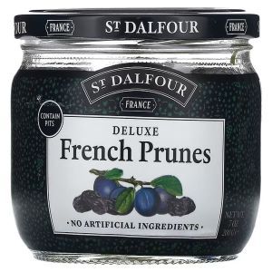 Аженский чернослив с косточкой, Giant French Prunes with Pits, St. Dalfour, 200 г