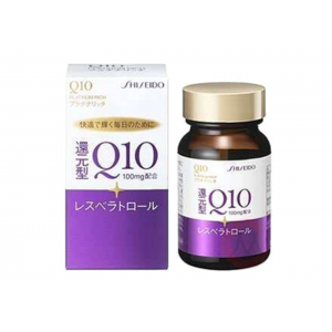 Коэнзим, Q10 Platinum, Shiseido, 60 таблеток
