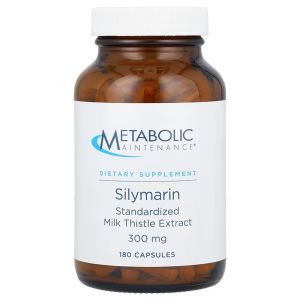 Силимарин, Silymarin, Metabolic Maintenance, 300 мг, 180 капсул