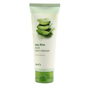 Пенка для умывания с алоэ, Jeju Aloe Aqua Foam Cleanser, Skin79, 150 мл