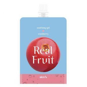Питательный гель "Клюква", Real Fruit Soothing Gel Cranberry, Skin79, 300 г