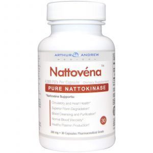 Наттокиназа, Arthur Andrew Medical, 200 мг, 30 кап.