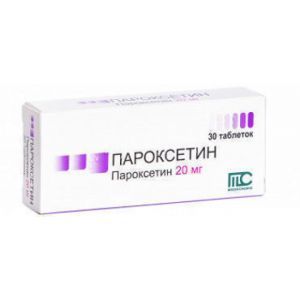 Пароксетин, Медикал-Ломжа СП.З О.О, 30 таблеток