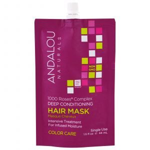Маска для волос, Color Care, Hair Mask, Andalou Naturals, 44 мл