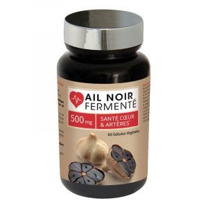 Черный чеснок, Ail Noir, NutriExpert, 500 мг, 60 капсул
