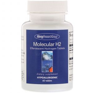 Молекулярный водород, Molecular H2, Allergy Research Group, 60 таблеток