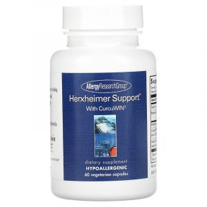 Поддержка восстановления после реакций Герксхаймера, Herxheimer Support Allergy Research Group, 60 вегетарианских капсул
