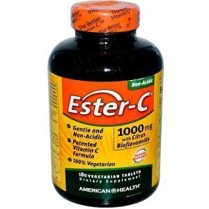 Эстер С, American Health,1000 мг, 180 таблето