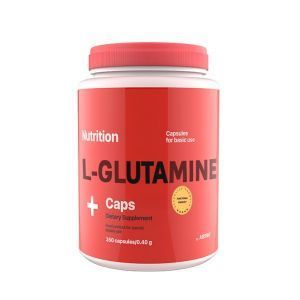 L-глутамин, L-Glutamine, AB PRO Nutrition, 360 капсул