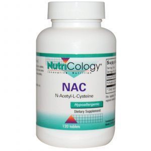 N-ацетинцистеин, Nutricology, 120 таблет