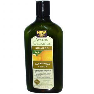 Шампунь для волос (лимон), Avalon Organics, 325 мл 