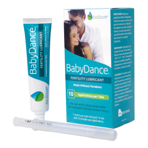 Смазка для фертильности, BabyDance Fertility Lubricant, Fairhaven Health,  1 тюбик (40 г) и 10 аппликаторов