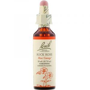 Каменная Роза, Rock Rose, Bach, оригинальное цветочное средство, 20 мл 