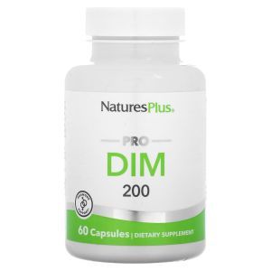 Дииндолилметан, для женщин, Pro Dim 200, NaturesPlus, 60 капсул