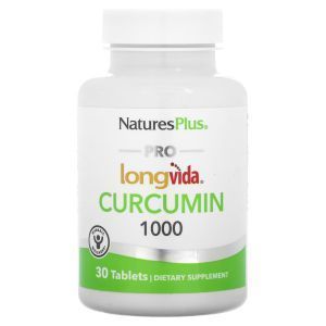 Куркумин, Pro Longvida Curcumin 1000, NaturesPlus, 1000 мг, 30 таблеток