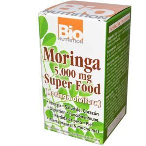 Моринга, Bio Nutrition, 500 мг, 60 кап. 