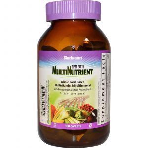 Мультивитамины, Bluebonnet Nutrition, 180 кап.