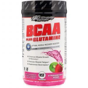 BCAA и глютамин, BCAA Plus Glutamine, Bluebonnet Nutrition, 375 г