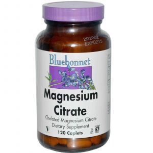 Магний цитрат, Bluebonnet Nutrition, 120 капсул