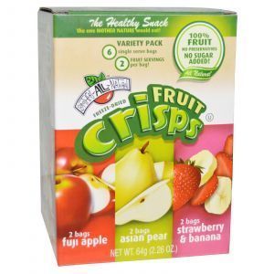 Фруктовые чипсы, Fruit Crisps Variety Pack, Brothers-All-Natural, 6 пак.