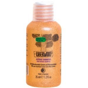 Восстанавливающий шампунь для нормальных и поврежденных волос, ÜBERWOOD®, 35 мл